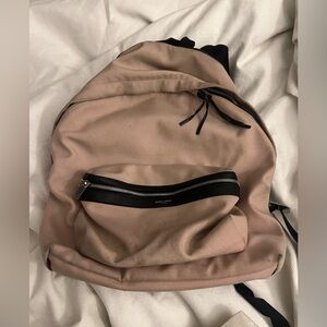 Saint Laurent city backpack powder pink